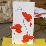 flower greeting cards with envelopes