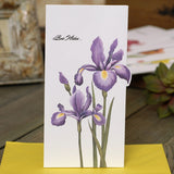 flower greeting cards with envelopes