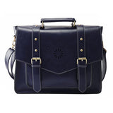 Womens Leather Handbag Briefcase Shoulder Bag