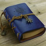 Vintage Leather Travelers Notebook traveler travel journal Kraft Paper planner sketchbook agenda 2017 diary book notebooks