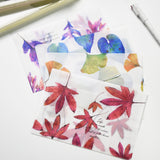 8 pcs/lot Leaf Paper & Envelopes