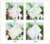 8 pcs/lot Leaf Paper & Envelopes
