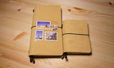 Genuine Leather Travelers Journal