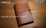 Genuine Leather Travelers Journal