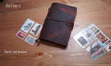 Genuine Leather Travelers Journal