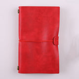 Vintage PU Leather Notebook Creative Retro Traveler's Paper Notebooks Diary Journal Sketchbook Planner Gift Stationery