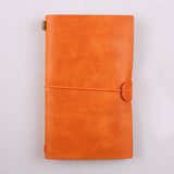 Vintage PU Leather Notebook Creative Retro Traveler's Paper Notebooks Diary Journal Sketchbook Planner Gift Stationery