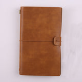 Vintage PU Leather Notebook Creative Retro Traveler's Paper Notebooks Diary Journal Sketchbook Planner Gift Stationery