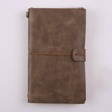 Vintage PU Leather Notebook Creative Retro Traveler's Paper Notebooks Diary Journal Sketchbook Planner Gift Stationery
