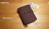 Genuine Leather Travelers Journal