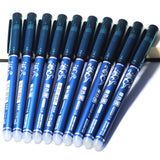 Erasable Pen Blue / Black Ink/10 pack