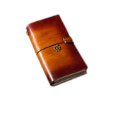 Vintage Genuine Leather Notebook Diary Travel Journal