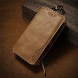 Luxury Leather Wallet Phone Bag Case For iPhone 6s 6  X 8 7