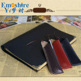 Emoshire Good Quality Leather Business Notepad