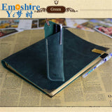 Emoshire Good Quality Leather Business Notepad
