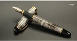JINGHAO Luxury High Quality Metal Black Ink Fountain Pen