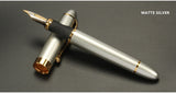 JINGHAO Luxury High Quality Metal Black Ink Fountain Pen