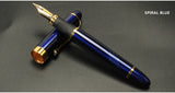 JINGHAO Luxury High Quality Metal Black Ink Fountain Pen