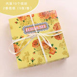 10 papers+10 envelope/set stationery