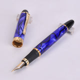 Jinhao X450 Luxury Dazzle Blue Fountain Pen High Quality
