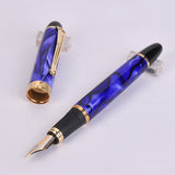 Jinhao X450 Luxury Dazzle Blue Fountain Pen High Quality