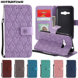 Samsung Galaxy Flip Cover Leather Phone Cases