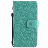 Samsung Galaxy Flip Cover Leather Phone Cases