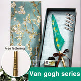 Van Gogh Series Quill Feather Dip Pen Set