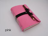 Handmade Vintage Felt Fabric Bullet Journal