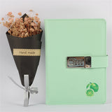 Leather Notebook Diary With Lock