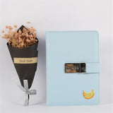 Leather Notebook Diary With Lock