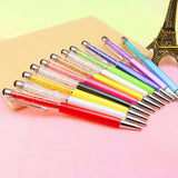 11 colorful ball point pens