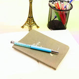 11 colorful ball point pens