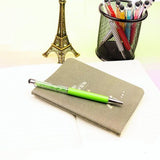 11 colorful ball point pens