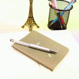 11 colorful ball point pens