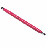 (1Pcs/sell) Pure Color Wave Point Ballpoint Pens Stationery Ballpen Stylus Pen Touch Pen Oily Black Refill Ball Point Pen 0.7mm