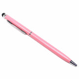 (1Pcs/sell) Pure Color Wave Point Ballpoint Pens Stationery Ballpen Stylus Pen Touch Pen Oily Black Refill Ball Point Pen 0.7mm