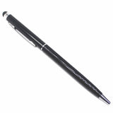 (1Pcs/sell) Pure Color Wave Point Ballpoint Pens Stationery Ballpen Stylus Pen Touch Pen Oily Black Refill Ball Point Pen 0.7mm