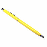 (1Pcs/sell) Pure Color Wave Point Ballpoint Pens Stationery Ballpen Stylus Pen Touch Pen Oily Black Refill Ball Point Pen 0.7mm