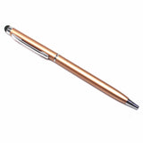 (1Pcs/sell) Pure Color Wave Point Ballpoint Pens Stationery Ballpen Stylus Pen Touch Pen Oily Black Refill Ball Point Pen 0.7mm