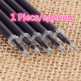 (1Pcs/sell) Pure Color Wave Point Ballpoint Pens Stationery Ballpen Stylus Pen Touch Pen Oily Black Refill Ball Point Pen 0.7mm