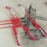 Gel Pen 0.5mm Black Blue Red Ink Pen Maker Pen School Office student Exam Writing Stationery Supply