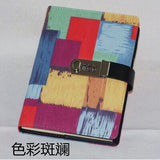 Faux Leather Diary Notebook/ Lock