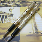 Jinhao Embossed Fountain Pen and Roller ball pen