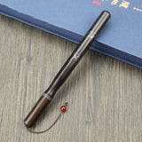 Black-wood Roller Pen + Bookmark Gift Set