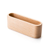 Wooden business card holders for desk