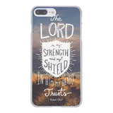 Christian Phone Case for Apple iPhone 10 X 8 7 6 6s Plus 5 5S SE 5C 4 4S Coque Shell