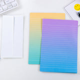 Gradient Envelopes Writing Paper
