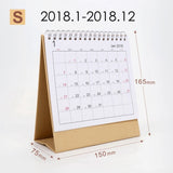 2019 Table Calendar 2018 weekly planner