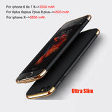 for iphone 6s 7 8  Portable Battery Charge Phone Cases